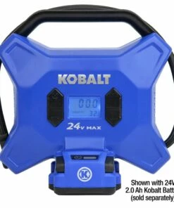 Kobalt Air Inflators Kobalt 24 Volt cordless high pressure inflator 24-Volt Lithium Ion (Li-Ion) Air Inflator (Power Source: Battery) -Kobalts Shop 11621567