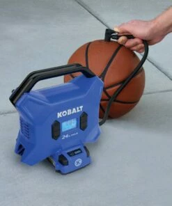 Kobalt Air Inflators Kobalt 24 Volt cordless high pressure inflator 24-Volt Lithium Ion (Li-Ion) Air Inflator (Power Source: Battery) -Kobalts Shop 11621572