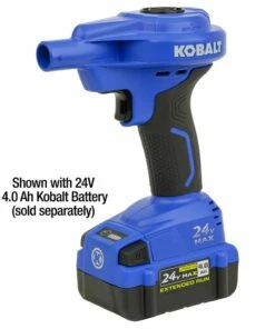 Kobalt Air Inflators 24V Cordless High Volume Inflator 24-Volt Lithium Ion (Li-Ion) Air Inflator (Power Source: Battery) 13 Kobalt Air Inflators 24V Cordless High Volume Inflator 24-Volt Lithium Ion (Li-Ion) Air Inflator (Power Source: Battery) -Kobalts Shop 11629464