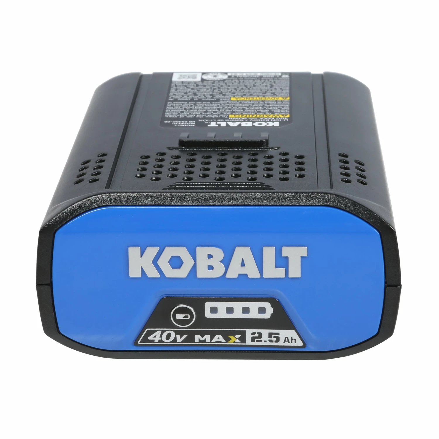Kobalt Cordless Power Equipment Batteries & Chargers 40-Volt Max 2.5 Ah Rechargeable Lithium Ion (Li-Ion) Cordless Power Equipment Battery 2 Kobalt Cordless Power Equipment Batteries & Chargers 40-Volt Max 2.5 Ah Rechargeable Lithium Ion (Li-Ion) Cordless Power Equipment Battery - Image 2