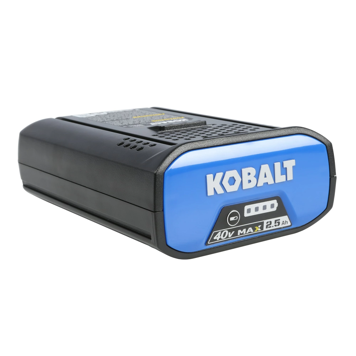 Kobalt Cordless Power Equipment Batteries & Chargers 40-Volt Max 2.5 Ah Rechargeable Lithium Ion (Li-Ion) Cordless Power Equipment Battery 3 Kobalt Cordless Power Equipment Batteries & Chargers 40-Volt Max 2.5 Ah Rechargeable Lithium Ion (Li-Ion) Cordless Power Equipment Battery - Image 3