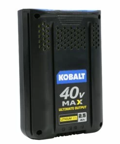 Kobalt Cordless Power Equipment Batteries & Chargers 40-Volt Max 2.5 Ah Rechargeable Lithium Ion (Li-Ion) Cordless Power Equipment Battery 10 Kobalt Cordless Power Equipment Batteries & Chargers 40-Volt Max 2.5 Ah Rechargeable Lithium Ion (Li-Ion) Cordless Power Equipment Battery -Kobalts Shop 12049648
