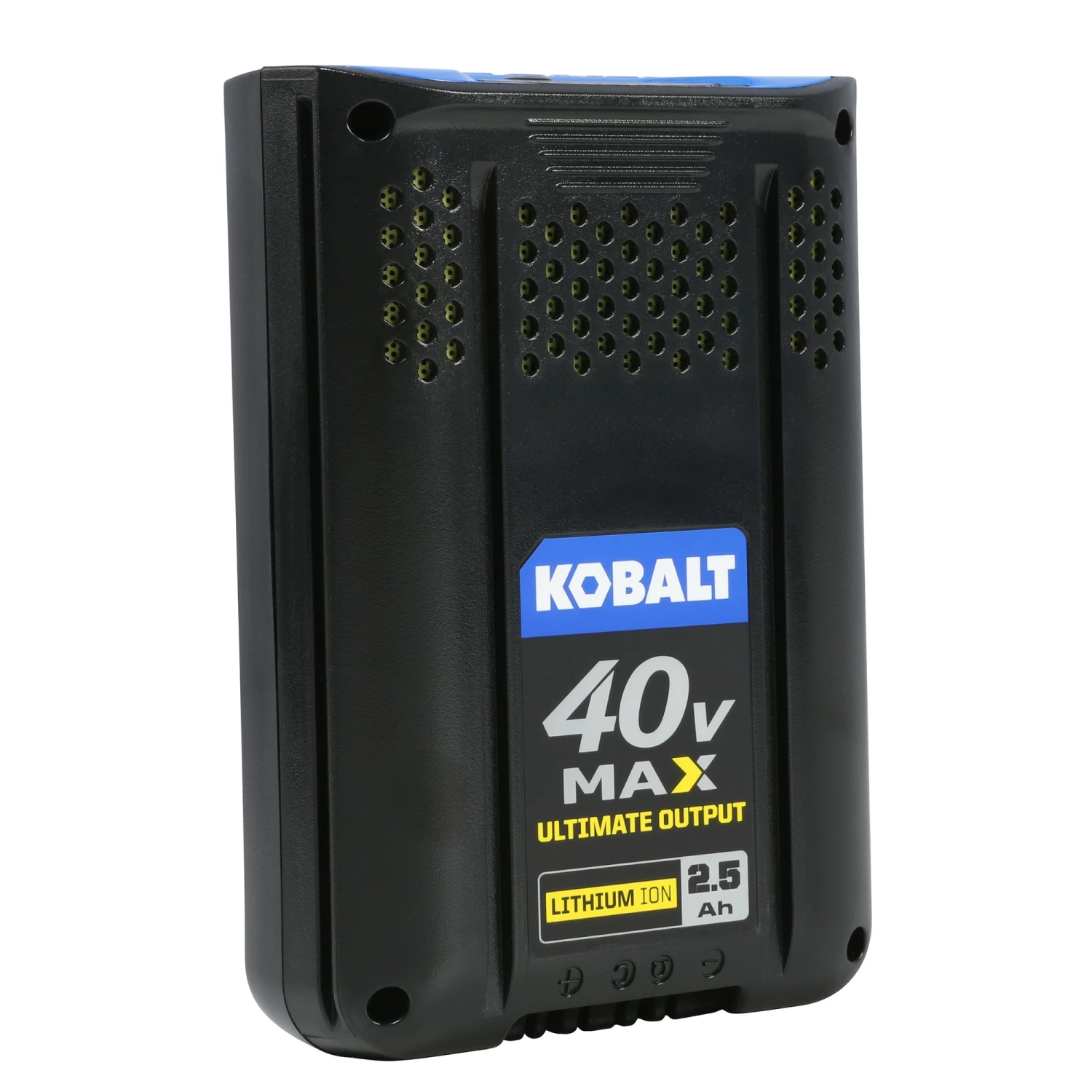 Kobalt Cordless Power Equipment Batteries & Chargers 40-Volt Max 2.5 Ah Rechargeable Lithium Ion (Li-Ion) Cordless Power Equipment Battery 5 Kobalt Cordless Power Equipment Batteries & Chargers 40-Volt Max 2.5 Ah Rechargeable Lithium Ion (Li-Ion) Cordless Power Equipment Battery - Image 5