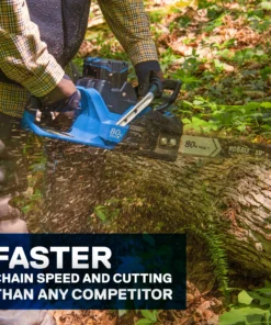 Kobalt Cordless Electric Chainsaws 80-Volt Max 18-in Brushless Cordless Electric Chainsaw 5 Ah (Battery & Charger Included) 15 Kobalt Cordless Electric Chainsaws 80-Volt Max 18-in Brushless Cordless Electric Chainsaw 5 Ah (Battery & Charger Included) -Kobalts Shop 12049906