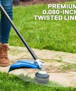 Kobalt Corded Electric String Trimmers 10-Amp 18-in Corded Electric String Trimmer with Attachment Capability 16 Kobalt Corded Electric String Trimmers 10-Amp 18-in Corded Electric String Trimmer with Attachment Capability -Kobalts Shop 12050569