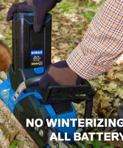 Kobalt Cordless Electric Chainsaws 80-Volt Max 18-in Brushless Cordless Electric Chainsaw 5 Ah (Battery & Charger Included) 18 Kobalt Cordless Electric Chainsaws 80-Volt Max 18-in Brushless Cordless Electric Chainsaw 5 Ah (Battery & Charger Included) -Kobalts Shop 12158300