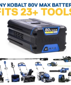 Kobalt Cordless Electric Chainsaws 80-Volt Max 18-in Brushless Cordless Electric Chainsaw 5 Ah (Battery & Charger Included) 19 Kobalt Cordless Electric Chainsaws 80-Volt Max 18-in Brushless Cordless Electric Chainsaw 5 Ah (Battery & Charger Included) -Kobalts Shop 12158301