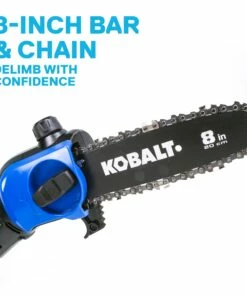 Kobalt Cordless Electric Pole Saws 40-Volt Max 8-in Cordless Electric Pole Saw (Battery & Charger Included) -Kobalts Shop 12234436