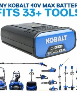 Kobalt Cordless Electric Pole Saws 40-Volt Max 8-in Cordless Electric Pole Saw (Battery & Charger Included) -Kobalts Shop 12234441