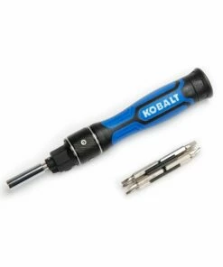 Kobalt Screwdrivers 8-Piece Plastic Handle Ratcheting Torx Multi-bit Screwdriver