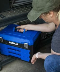 Kobalt Mechanics Tool Sets 319-Piece Standard (SAE) and Metric Combination Polished Chrome Mechanics Tool Set (1/4-in; 3/8-in) -Kobalts Shop 15280777