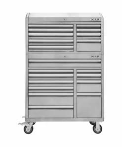 Kobalt Bottom Tool Cabinets 3000 Series 41-in W x 41-in H 11-Drawer Stainless Steel Rolling Tool Cabinet (Stainless Steel) 17 Kobalt Bottom Tool Cabinets 3000 Series 41-in W x 41-in H 11-Drawer Stainless Steel Rolling Tool Cabinet (Stainless Steel) -Kobalts Shop 15318994 scaled