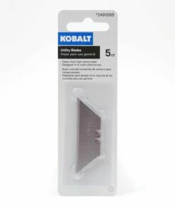 Kobalt Replacement Utility Blades Carbon Steel Utility Razor Blade(5-Pack)