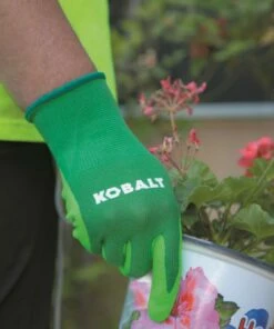 Kobalt Work Gloves Unisex Bamboo Nitrile Dipped Multipurpose Gloves, Large (1-Pair) -Kobalts Shop 16395857