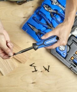 Kobalt Household Tool Sets 121-Piece Household Tool Set with Folding Case -Kobalts Shop 16396971