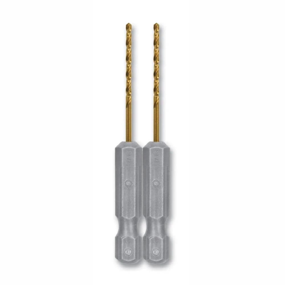Kobalt Twist Drill Bits 2-Piece 1/16-in 2-1/2-in Titanium Coated Hss Twist Drill Bit 1 Kobalt Twist Drill Bits 2-Piece 1/16-in 2-1/2-in Titanium Coated Hss Twist Drill Bit