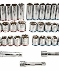 Kobalt Mechanics Tool Sets 232-Piece Standard (SAE) and Metric Combination Polished Chrome Mechanics Tool Set (1/4-in; 3/8-in; 1/2-in;) 28 Kobalt Mechanics Tool Sets 232-Piece Standard (SAE) and Metric Combination Polished Chrome Mechanics Tool Set (1/4-in; 3/8-in; 1/2-in;) -Kobalts Shop 16663701