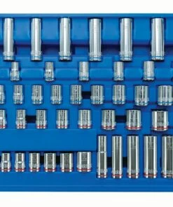 Kobalt Mechanics Tool Sets 232-Piece Standard (SAE) and Metric Combination Polished Chrome Mechanics Tool Set (1/4-in; 3/8-in; 1/2-in;) 24 Kobalt Mechanics Tool Sets 232-Piece Standard (SAE) and Metric Combination Polished Chrome Mechanics Tool Set (1/4-in; 3/8-in; 1/2-in;) -Kobalts Shop 16663702 scaled