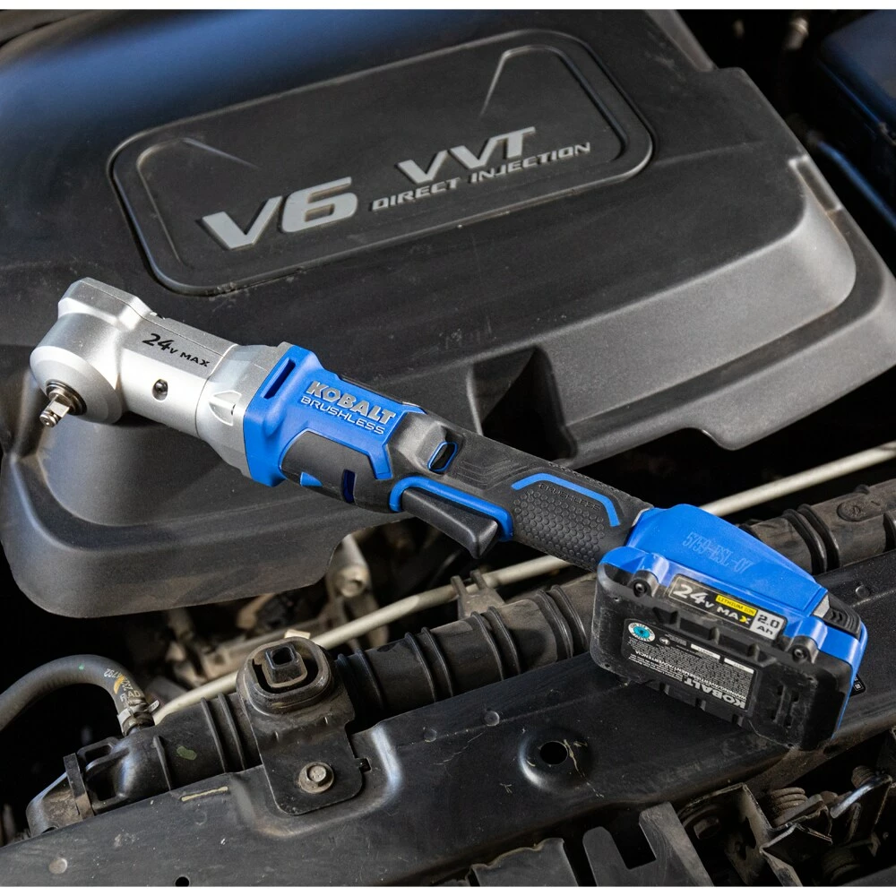 Kobalt Impact Wrenches 24-volt Max Variable Speed Brushless 3/8-in Drive Cordless Impact Wrench (Tool Only) 9 Kobalt Impact Wrenches 24-volt Max Variable Speed Brushless 3/8-in Drive Cordless Impact Wrench (Tool Only) - Image 9