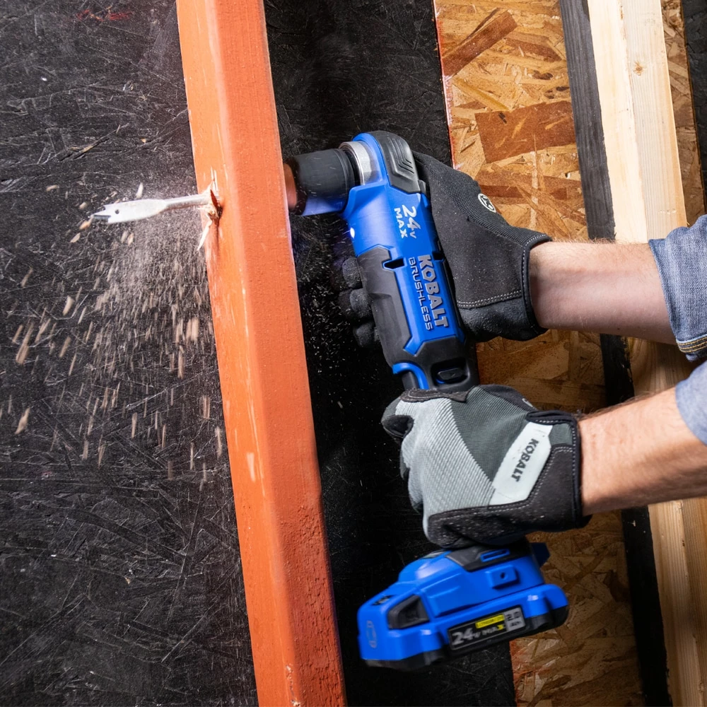 Kobalt Drills 24-volt Max 3/8-in Brushless Right Angle Cordless Drill 9 Kobalt Drills 24-volt Max 3/8-in Brushless Right Angle Cordless Drill - Image 9