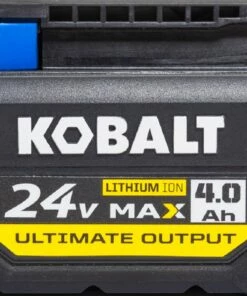 Kobalt Power Tool Batteries & Chargers Ultimate Output 24-Volt Max 4 Amp-Hour Lithium Power Tool Battery -Kobalts Shop 16994371