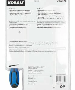 Kobalt Screwdrivers 10-Piece Plastic Handle Magnetic Set Screwdriver Set -Kobalts Shop 17117347