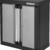 Kobalt Garage Cabinets 28-in W x 28-in H x 12.5-in D Steel Wall-mounted Garage Cabinet