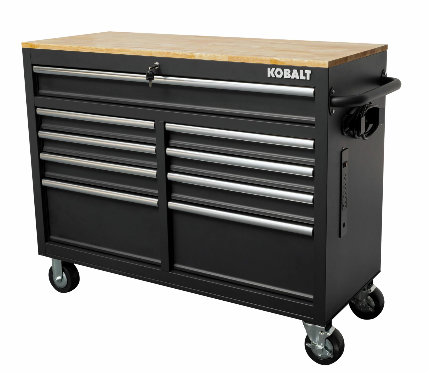 Kobalt Work Benches 46.1-in W x 37.2-in H 9-Drawer Rubber Work Bench 2 Kobalt Work Benches 46.1-in W x 37.2-in H 9-Drawer Rubber Work Bench - Image 2