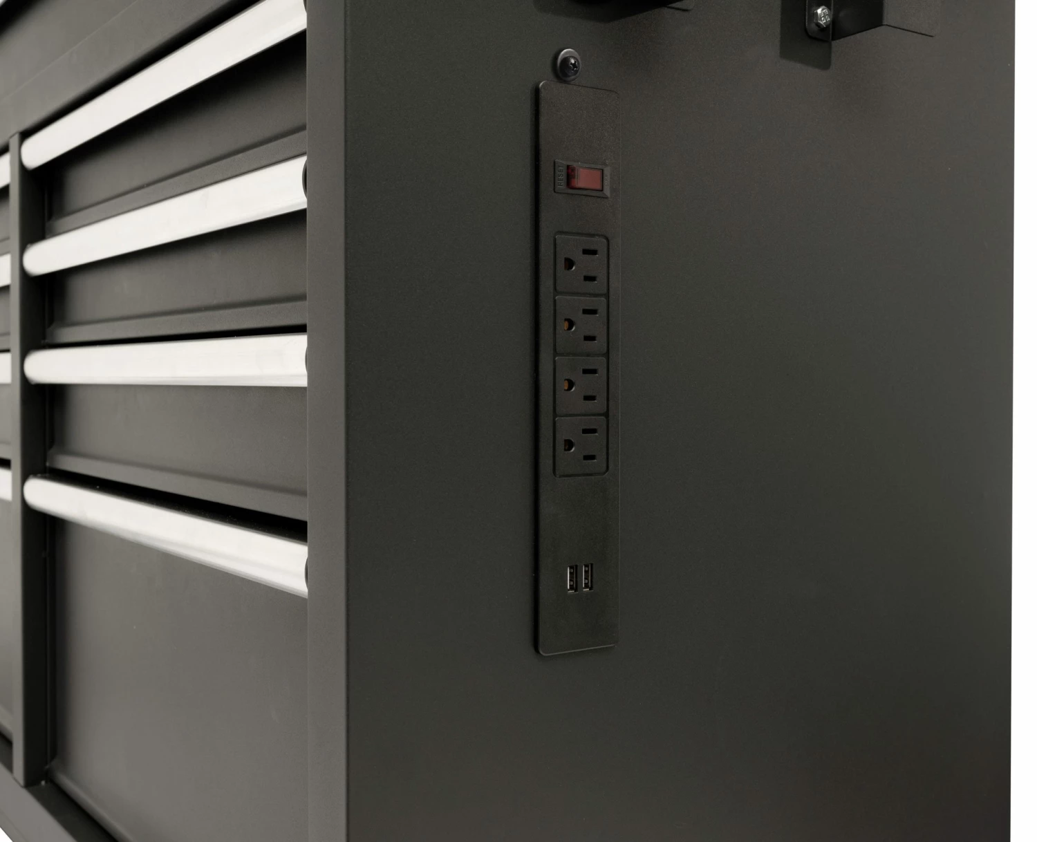 Kobalt Work Benches 46.1-in W x 37.2-in H 9-Drawer Rubber Work Bench 6 Kobalt Work Benches 46.1-in W x 37.2-in H 9-Drawer Rubber Work Bench - Image 6