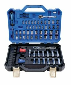 Kobalt Mechanics Tool Sets Centennial 100-Piece Standard (SAE) and Metric Combination Polished Chrome Mechanics Tool Set (1/4-in; 3/8-in) 20 Kobalt Mechanics Tool Sets Centennial 100-Piece Standard (SAE) and Metric Combination Polished Chrome Mechanics Tool Set (1/4-in; 3/8-in) -Kobalts Shop 40333068 scaled