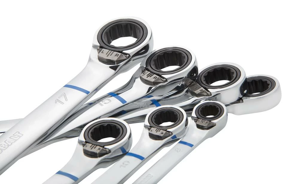 Kobalt Ratchet Wrenches & Sets 7-Piece Set 12-Point Metric Ratchet Wrench Set 2 Kobalt Ratchet Wrenches & Sets 7-Piece Set 12-Point Metric Ratchet Wrench Set - Image 2