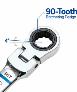 Kobalt Ratchet Wrenches & Sets 8-Piece Set 12-Point Metric Flexible Head Ratchet Wrench Set -Kobalts Shop 40902051