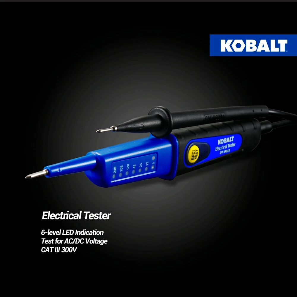 Kobalt Test Meters 6V To 240-Volt Analog Ac/Dc Voltage Tester 5 Kobalt Test Meters 6V To 240-Volt Analog Ac/Dc Voltage Tester - Image 5