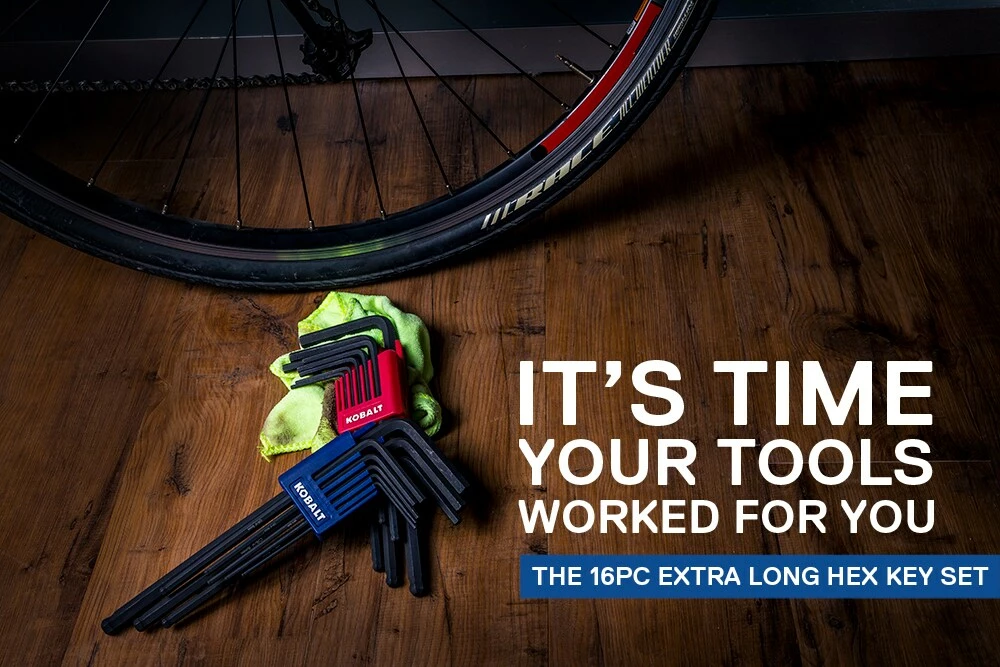 Kobalt Hex Keys & Torx Keys 16-key Standard (Sae) and Metric Combination Hex Key Set 10 Kobalt Hex Keys & Torx Keys 16-key Standard (Sae) and Metric Combination Hex Key Set - Image 10