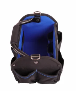Kobalt Tool Bags Blue Black Polyester 12-in Tool Tote -Kobalts Shop 42143653 scaled