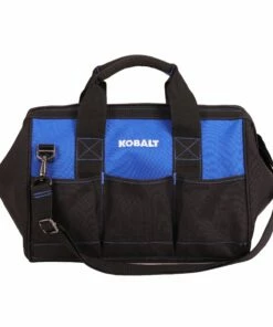 Kobalt Tool Bags Blue Black Polyester 15-in Tool Bag -Kobalts Shop 42144130 scaled