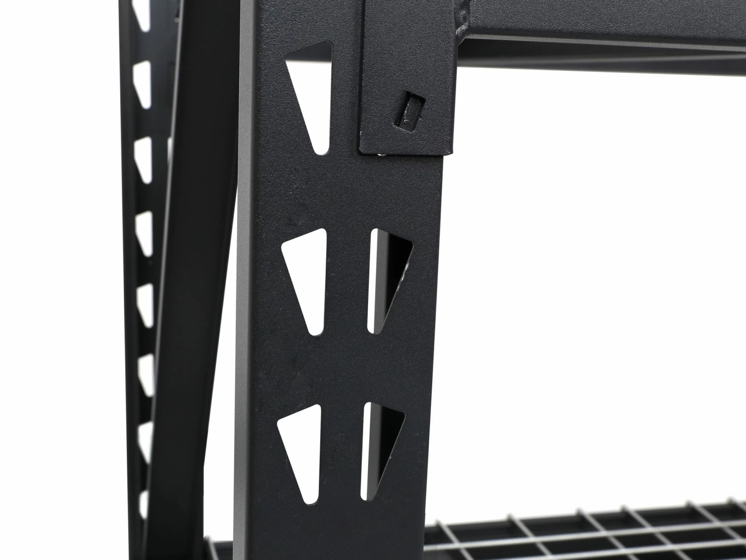 Kobalt Freestanding Shelving Units 84-in W x 24-in D x 84-in H 4-Tier Heavy Duty Steel Utility Shelving Unit 7 Kobalt Freestanding Shelving Units 84-in W x 24-in D x 84-in H 4-Tier Heavy Duty Steel Utility Shelving Unit - Image 7