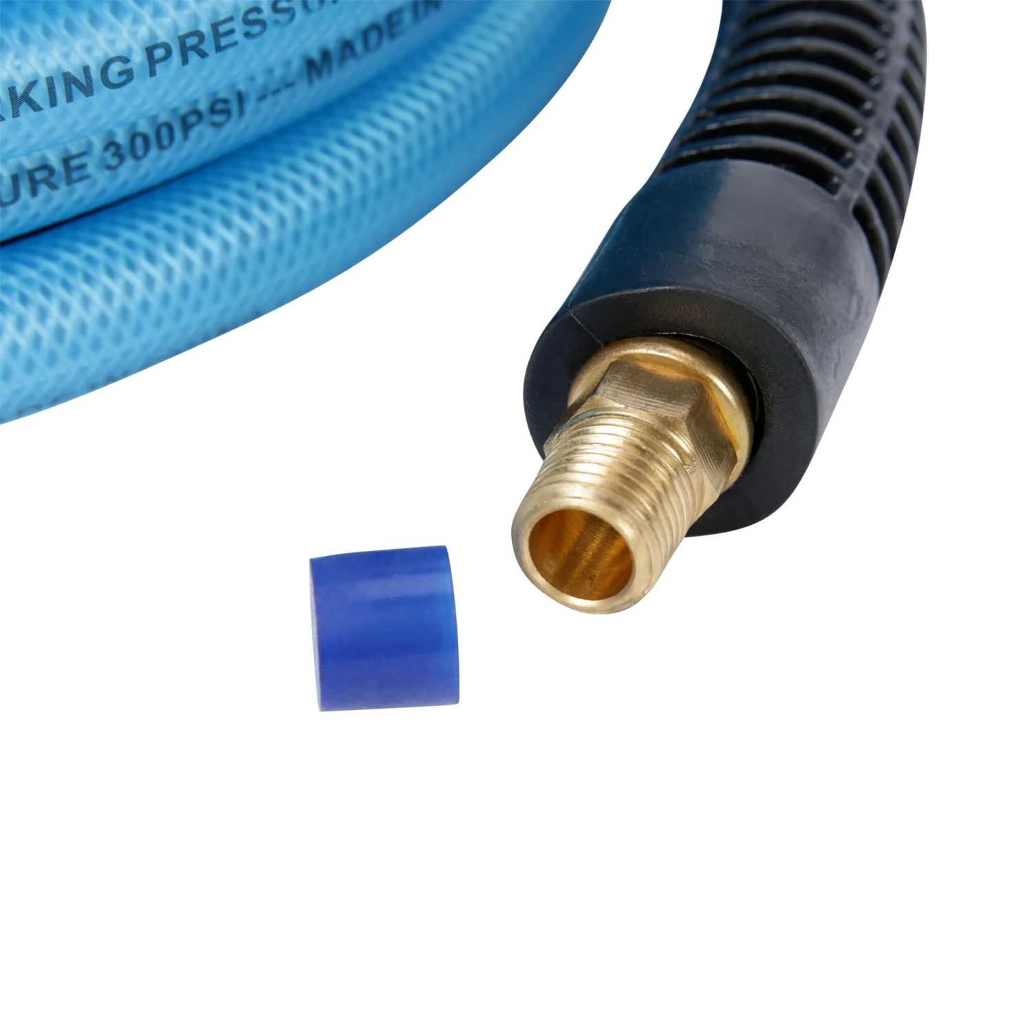 Kobalt Air Compressor Hoses 3/8-in Kink Free 50-ft Triple Hybrid Air Hose 2 Kobalt Air Compressor Hoses 3/8-in Kink Free 50-ft Triple Hybrid Air Hose - Image 2