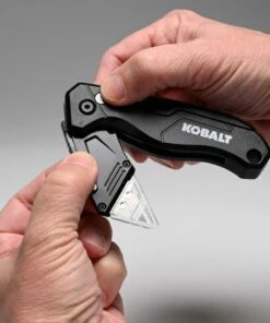 Kobalt Utility Knives Speed Release 10-Blade Folding Utility Knife with On Tool Blade Storage -Kobalts Shop 42245122