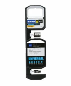 Kobalt Sockets & Socket Sets Universal 9-Piece Metric 1/4-in Drive Spline Set Shallow Socket Set -Kobalts Shop 42302032