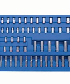 Kobalt Mechanics Tool Sets 250-Piece Standard (SAE) and Metric Combination Polished Chrome Mechanics Tool Set (1/4-in; 3/8-in) -Kobalts Shop 42394140 scaled