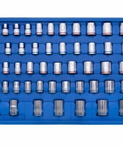 Kobalt Mechanics Tool Sets 250-Piece Standard (SAE) and Metric Combination Polished Chrome Mechanics Tool Set (1/4-in; 3/8-in) -Kobalts Shop 42394142 scaled