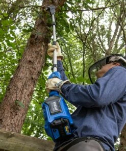 Kobalt Cordless Electric Pole Saws 80-Volt 10-in Cordless Electric Pole Saw (Battery Not Included) -Kobalts Shop 42510248