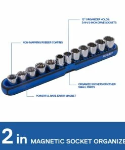Kobalt Tool Storage Accessories Rubber-coated, Magnetic Steel 12-inch Magnetic Accessory -Kobalts Shop 42520694