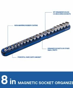 Kobalt Tool Storage Accessories Rubber-coated, Magnetic Steel 18-inch Magnetic Accessory -Kobalts Shop 42520943