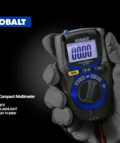 Kobalt Test Meters 0.2 Amp 600-Volt Digital Multimeter (Battery Included) -Kobalts Shop 42671911