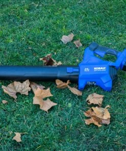 Kobalt Cordless Electric Leaf Blowers 24-volt 500-CFM Brushless Handheld Cordless Electric Leaf Blower 4 Ah (Battery & Charger Included) -Kobalts Shop 42705510