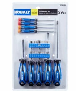 Kobalt Screwdrivers 29-Piece Plastic Handle Magnetic Set Multi-bit Screwdriver Set 6 Kobalt Screwdrivers 29-Piece Plastic Handle Magnetic Set Multi-bit Screwdriver Set -Kobalts Shop 43160789