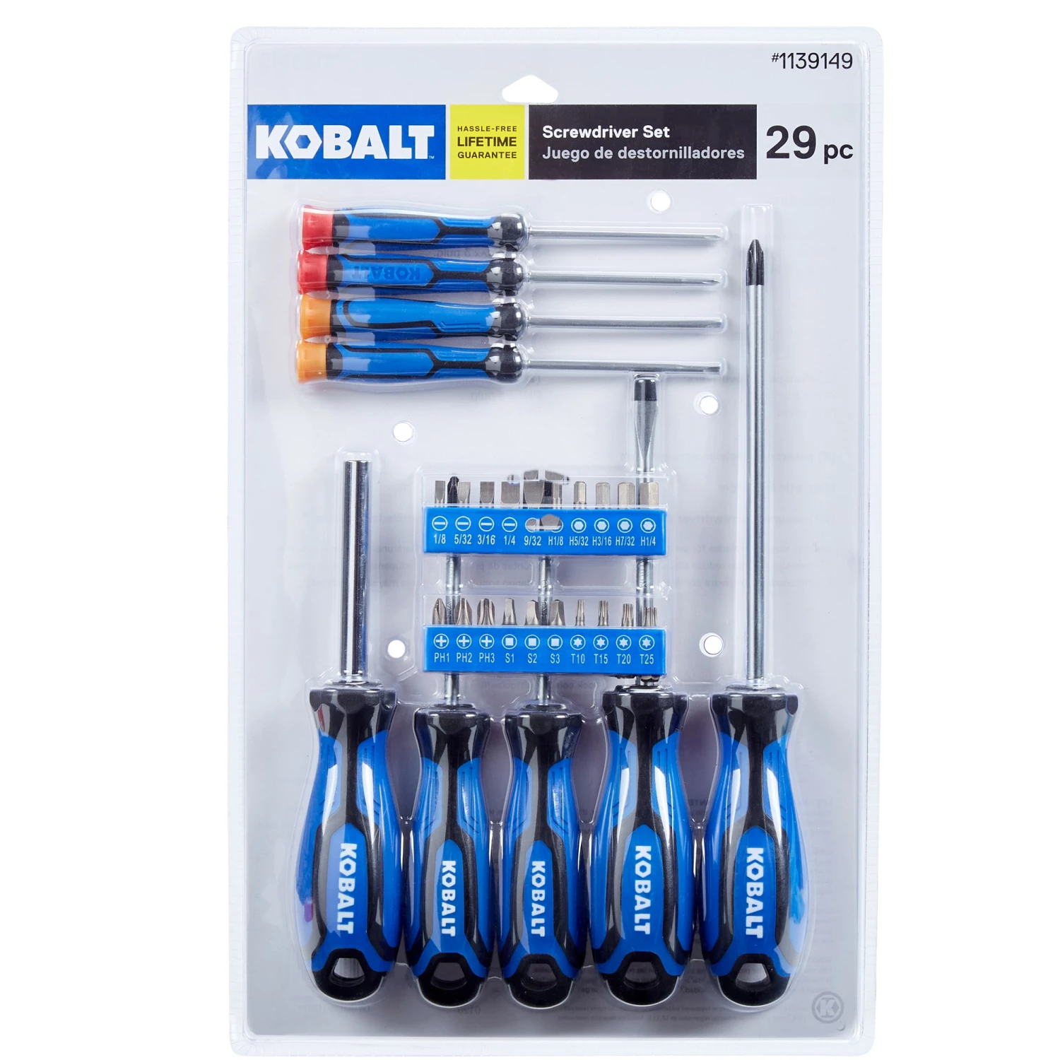 Kobalt Screwdrivers 29-Piece Plastic Handle Magnetic Set Multi-bit Screwdriver Set 3 Kobalt Screwdrivers 29-Piece Plastic Handle Magnetic Set Multi-bit Screwdriver Set - Image 3