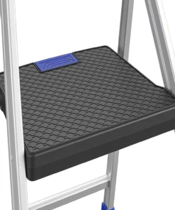 Kobalt Step Stools 3-Step 250-lb Capacity Aluminum Foldable Step Stool -Kobalts Shop 43410328